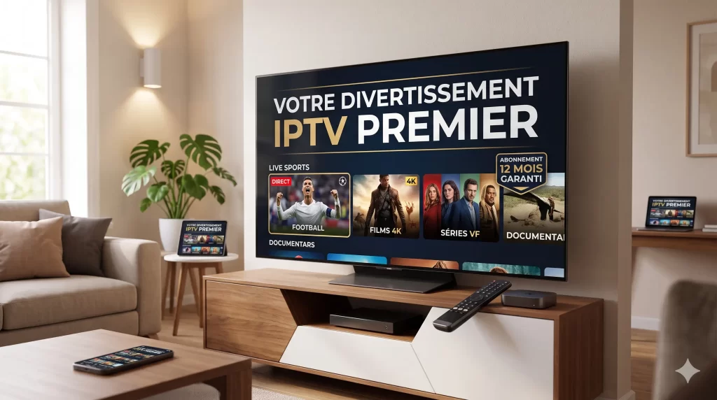 IPTV abonnement 12 mois