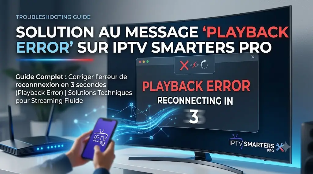 Playback Error Reconnects in 3s